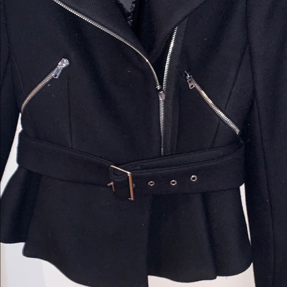 Zara belted wool jacket - Picture 2 of 5